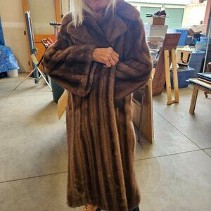 Vintage Mink Coat by Lars Furs. Size M